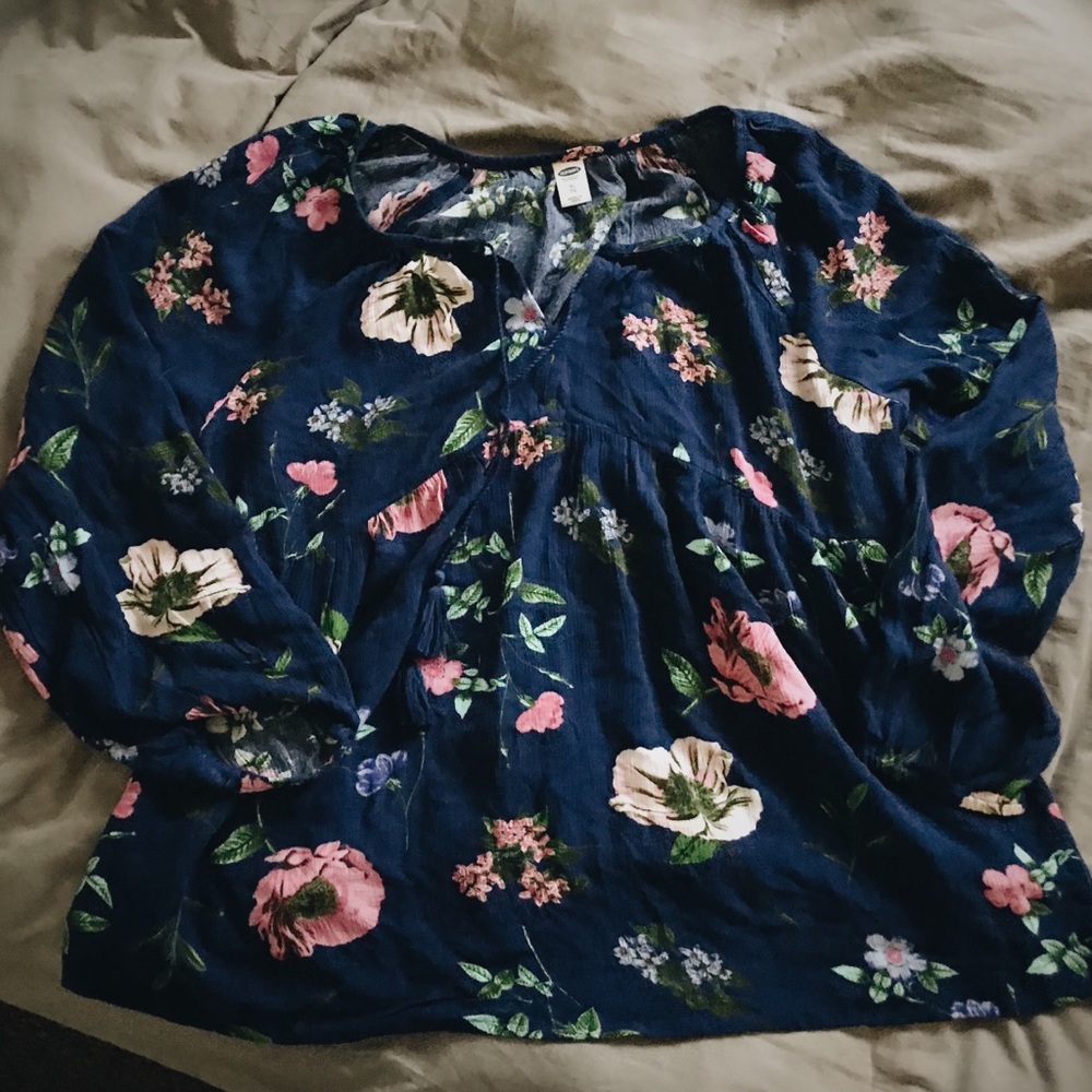Floral Print Old Navy Bohemian Top